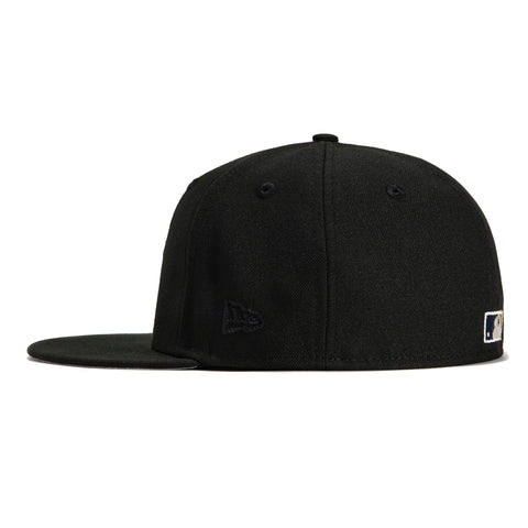 New Era 59Fifty Houston Astros 30th Anniversary Astrodome Patch Hat - Black, Metallic Copper