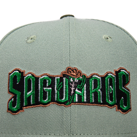 New Era 59Fifty Surprise Saguaros Logo Patch Hat - Everest Green, Olive