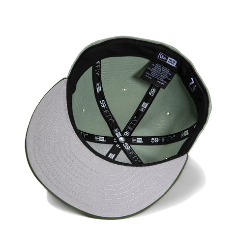 New Era 59Fifty Surprise Saguaros Logo Patch Hat - Everest Green, Olive