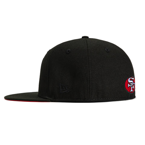 New Era 59Fifty San Francisco 49ers 1989 Super Bowl Patch Hat - Black