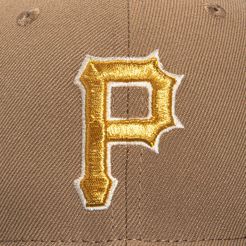 New Era 59Fifty Hispanic Pittsburgh Pirates 1971 World Series Patch Hat - Khaki, Royal