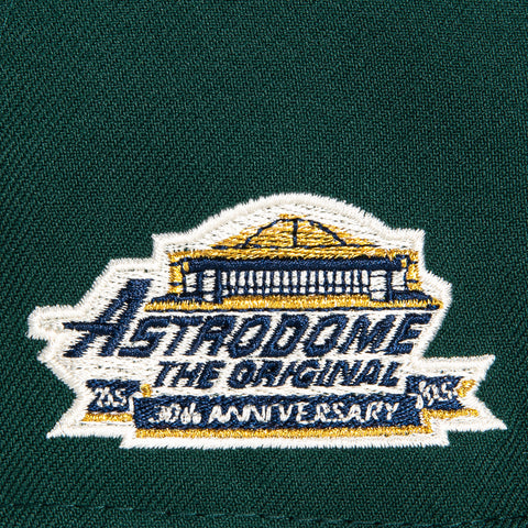 New Era 59Fifty Houston Astros Astrodome Patch Hat - Green, Metallic Gold