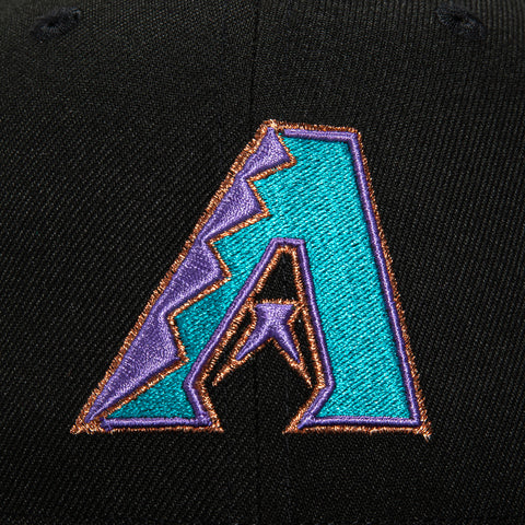 New Era 9Fifty Arizona Diamondbacks A Snapback Hat - Black