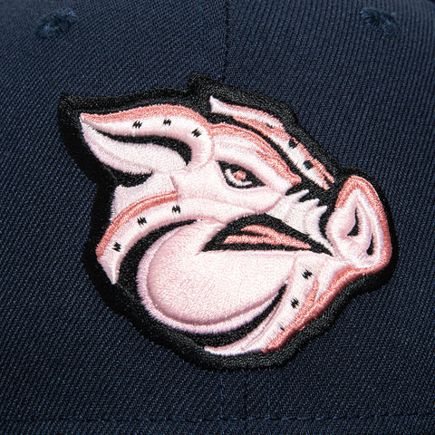 New Era 59Fifty Horror Pack Lehigh Valley IronPigs Logo Patch Hat - Navy