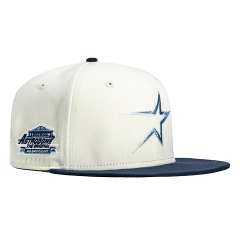 New Era 59Fifty Matcha Pack Houston Astros 30th Anniversary Stadium Patch Hat - White, Navy