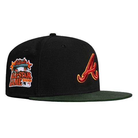 New Era 59Fifty Level Up Pack Atlanta Braves 2000 All Star Game Patch Hat - Black, Green, Yellow