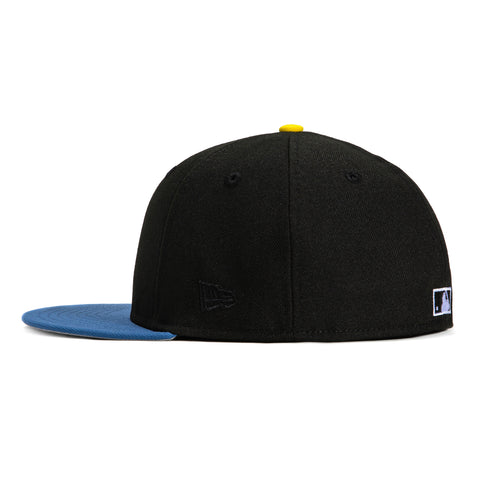 New Era 59Fifty Level Up Pack Seattle Mariners 1999 All Star Game Patch Hat - Black, Indigo, Yellow, Red