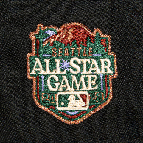 New Era 59Fifty Seattle Mariners 2023 All Star Game Patch Hat - Black, Brown