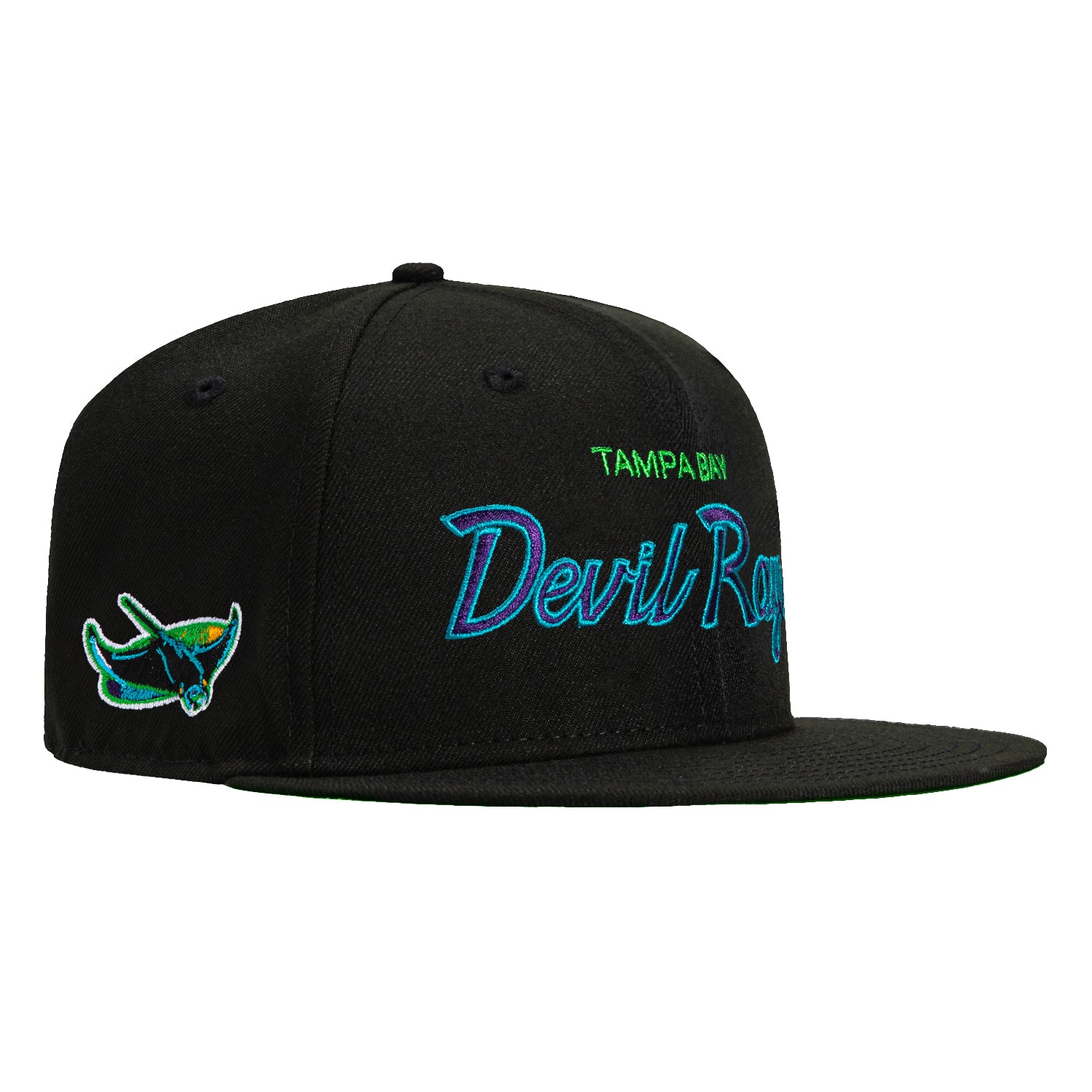 Tampa online Bay Rays fitted Hat Club Exclusive side patch