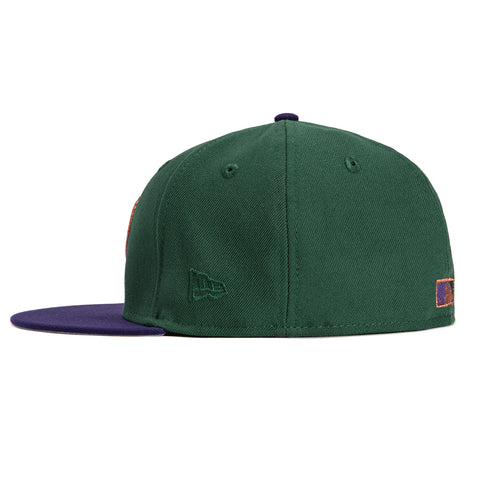 New Era 59Fifty Arizona Diamondbacks 2001 World Series Patch D Hat - Green, Purple