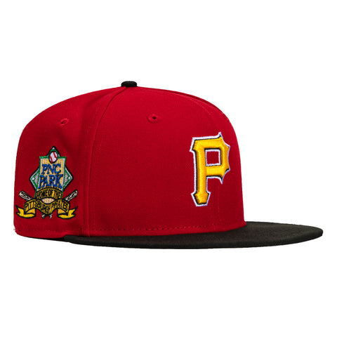 New Era 59Fifty Pittsburgh Pirates PNC Park Patch Hat - Red, Black, Gold