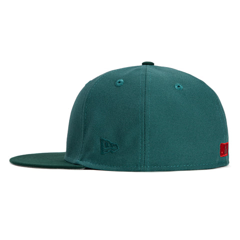 New Era 59Fifty Horror Pack Seattle Mariners 2023 All Star Game Patch Hat - Teal, Green