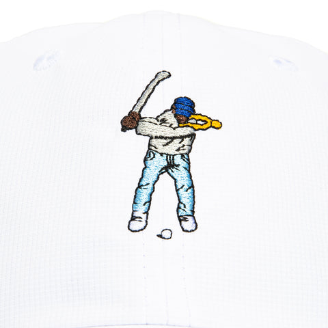 Eastside Golf Logo Tournament Adjustable Hat - White