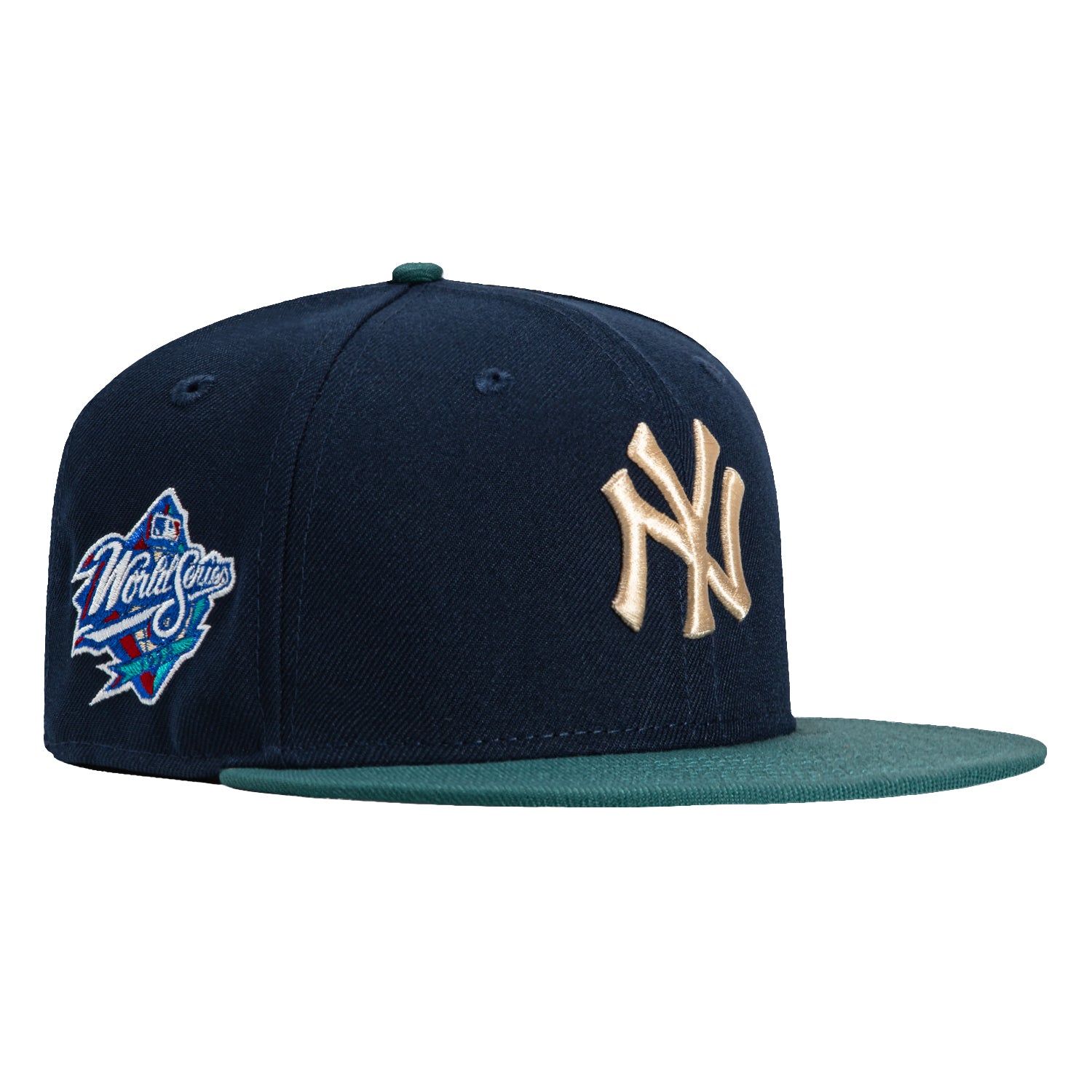 New Era 59Fifty New York Yankees 1998 World Series Patch Hat - Navy, G