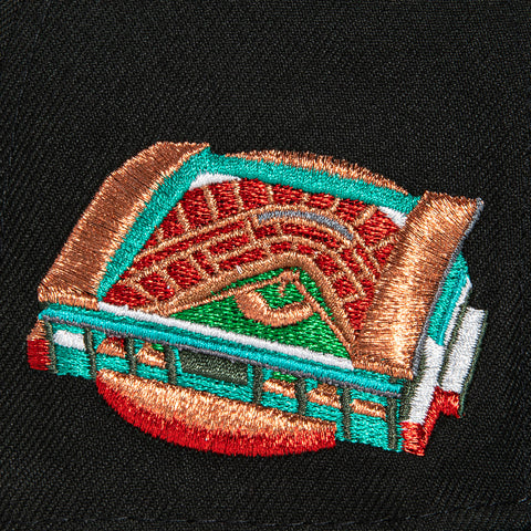 New Era 59Fifty Arizona Diamondbacks Chase Field Patch D Hat - Black, Teal