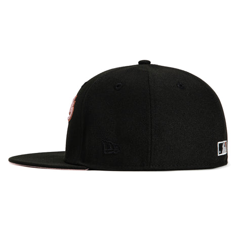 New Era 59Fifty Arizona Diamondbacks Chase Field Patch Script Hat - Black, Apricot, Metallic Copper