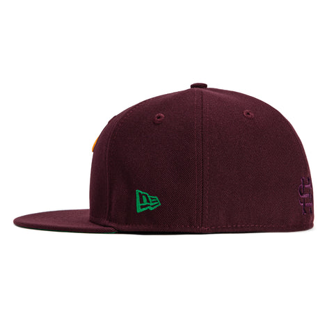 New Era 59Fifty Hillside Goods Herons Hat - Maroon