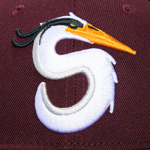 New Era 59Fifty Hillside Goods Herons Hat - Maroon