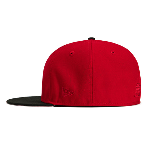 New Era 59Fifty Dominican Republic Flag Patch RD Hat - Red, Black