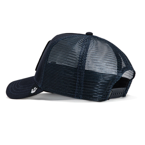 Goorin Bros The King Lion Adjustable Trucker Hat - Navy