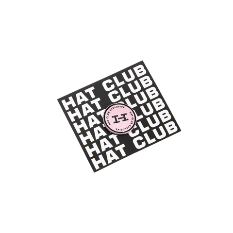 Hat Club Exclusive H Logo Pin - Pink, Black