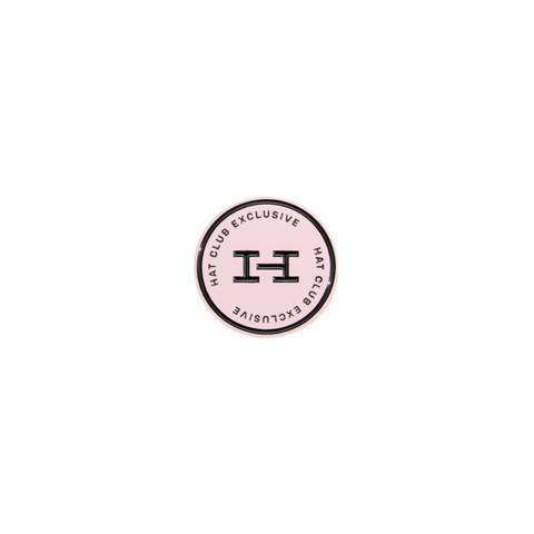 Hat Club Exclusive H Logo Pin - Pink, Black