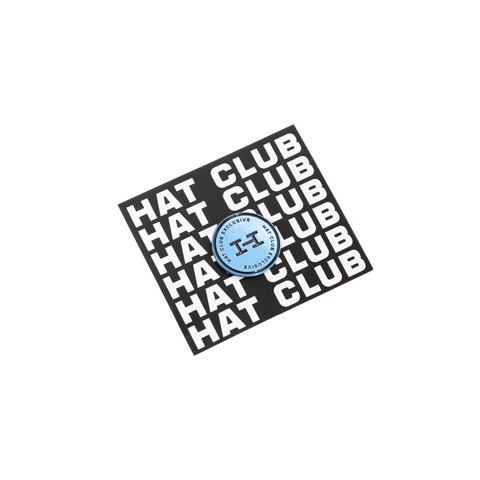 Hat Club Exclusive H Logo Pin - Light Blue, Black