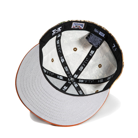 New Era 59Fifty Pittsburgh Pirates PNC Park Patch Hat - Realtree, Burnt Orange