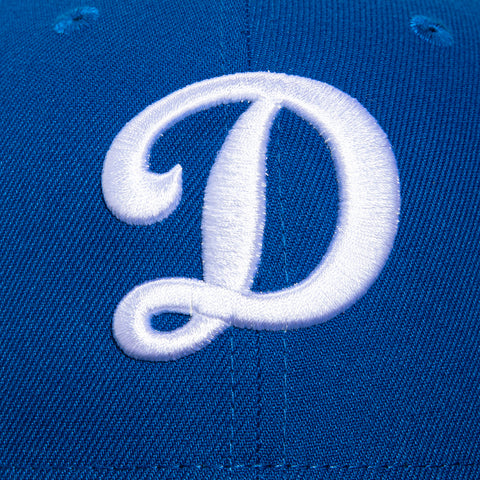 New Era 59Fifty Los Angeles Dodgers 2020 World Series Champions Patch D Hat - Royal, Brown