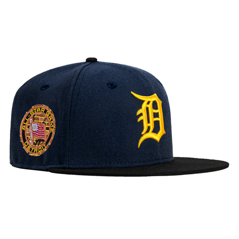 New Era 59Fifty Detroit Tigers 1971 All Star Game Patch Hat - Navy, Black, Yellow