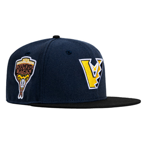 New Era 59Fifty Arizona Diamondbacks Inaugural Patch Upside Down Hat - Navy, Black, Gold