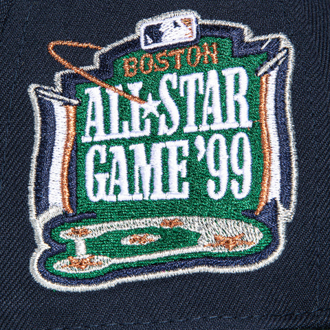 New Era 59Fifty Boston Red Sox 1999 All Star Game Patch Hat - Navy, Green