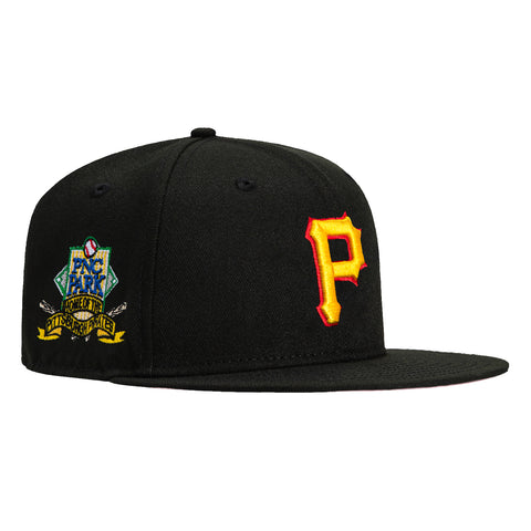 New Era 59Fifty Pittsburgh Pirates PNC Park Patch Hat - Black, Gold, Red