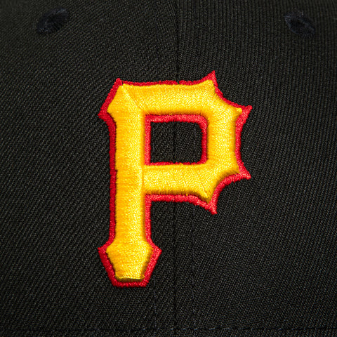 New Era 59Fifty Pittsburgh Pirates PNC Park Patch Hat - Black, Gold, Red