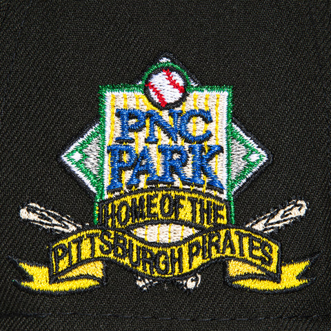 New Era 59Fifty Pittsburgh Pirates PNC Park Patch Hat - Black, Gold, Red