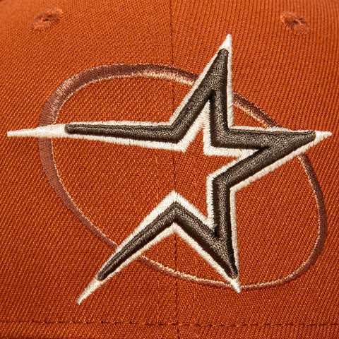 New Era 59Fifty Campfire Houston Astros 30th Anniversary Stadium Patch Hat - Burnt Orange