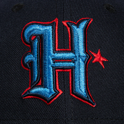 New Era 59Fifty Houston Texans Logo Patch H Hat - Navy