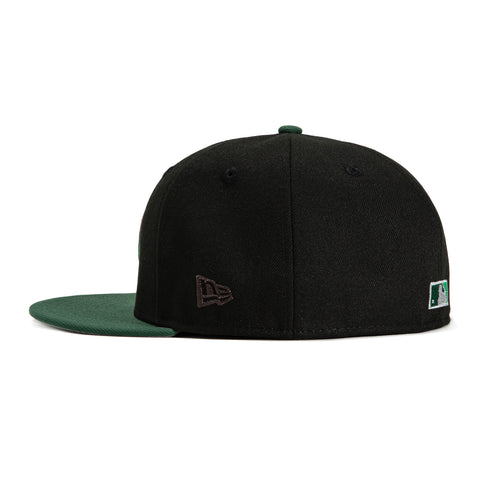 New Era 59Fifty Arizona Diamondbacks Inaugural Patch D Hat - Black, Green, Metallic Silver