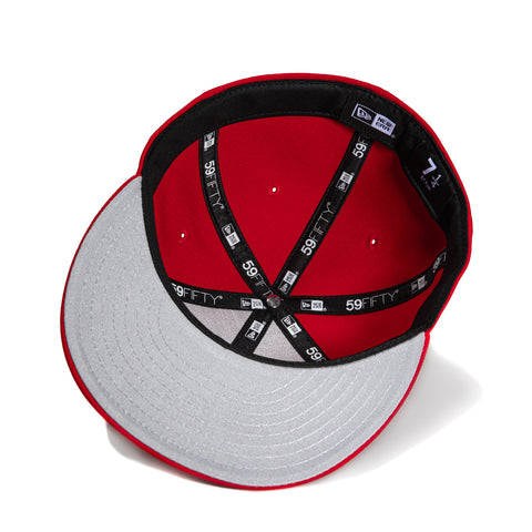 New Era 59Fifty Mexico World Baseball Classic Mexico Flag Patch Hat - Red