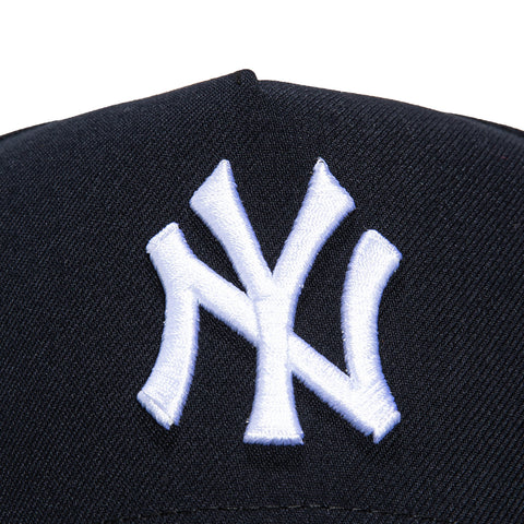 New Era 9Forty A-Frame New York Yankees Seinfeld Patch Snapback Hat - Navy