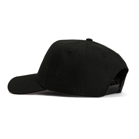 New Era 9Forty A-frame Cookies and Cream Arizona Diamondbacks Inaugural Patch Upside Down Hat - Black