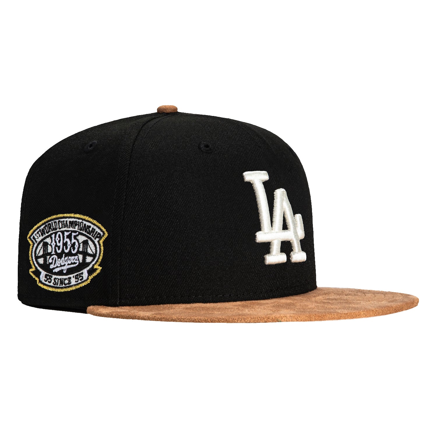 Hat Club Exclusive New offers Era LA Dodgers Lakers World Series Patch Size 7 5/8-Pin