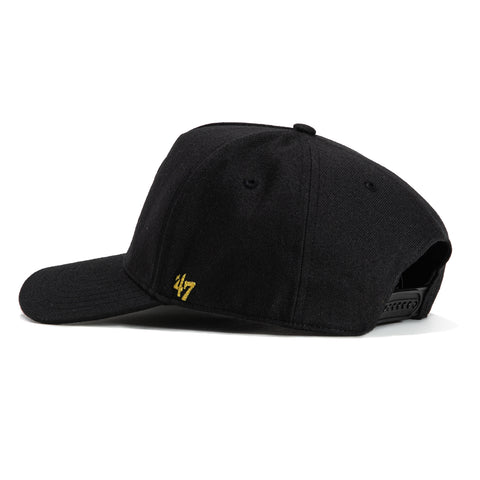 47 Brand St Louis Cardinals MVP Adjustable Snapback Hat - Black, Metallic Gold