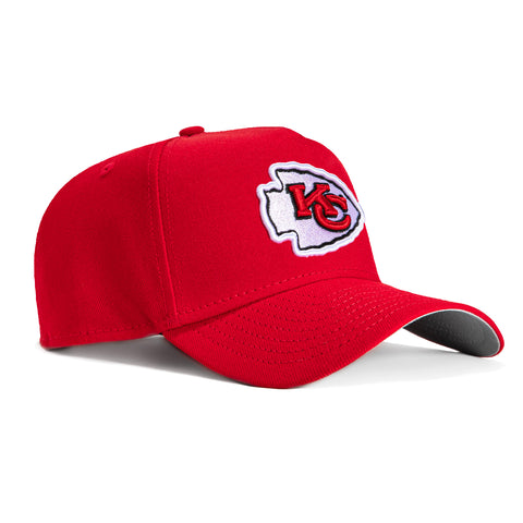 New Era 9Forty A-Frame Kansas City Chiefs Snapback OTC Hat - Red