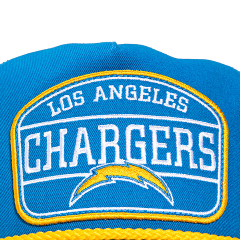 47 Brand Hitch Los Angeles Chargers Snapback Hat - Light Blue