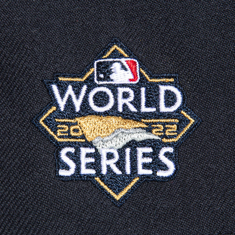 47 Brand Hitch Houston Astros 2022 World Series Patch Snapback Script Hat - Navy, Orange