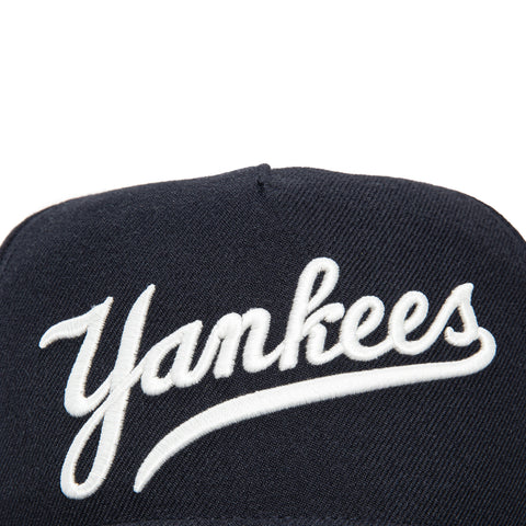 47 Brand Hitch New York Yankees 1996 World Series Patch Snapback Script Hat - Navy