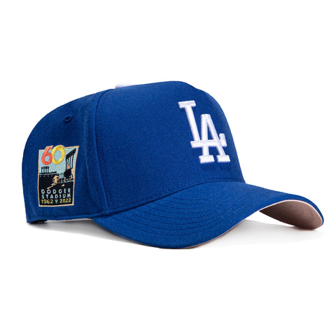 47 Brand Los Angeles Dodgers 60th Anniversary Stadium Patch MVP Snapback Hat - Royal