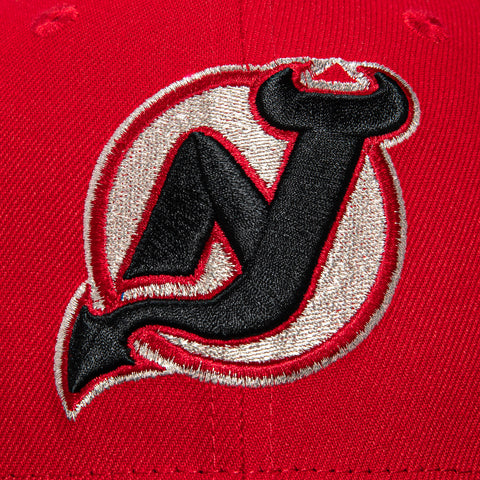 New Era 59Fifty New Jersey Devils 2003 Stanley Cup Patch Hat - Red, Black