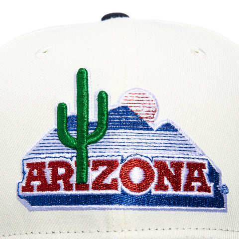 New Era 59Fifty Arizona Wildcats 1997 Final Four Patch Logo Hat - White, Navy